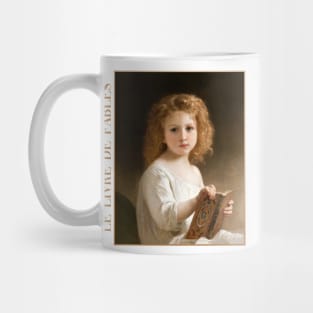 The Story Book by Bouguereau Mug